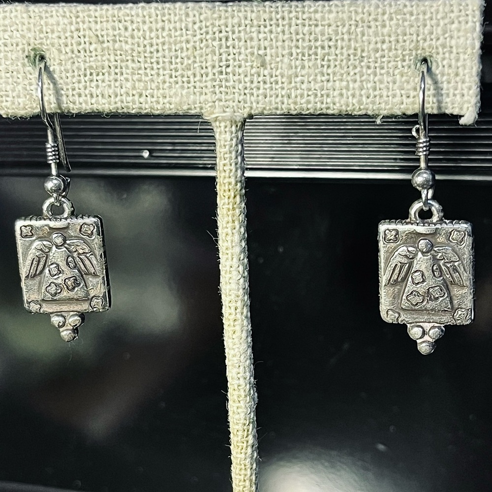 Vintage Guardian Angel earrings